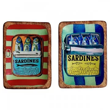 Plateau sardines petit modèle 2 différents