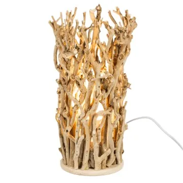 Lampe bois flotté petit modèle