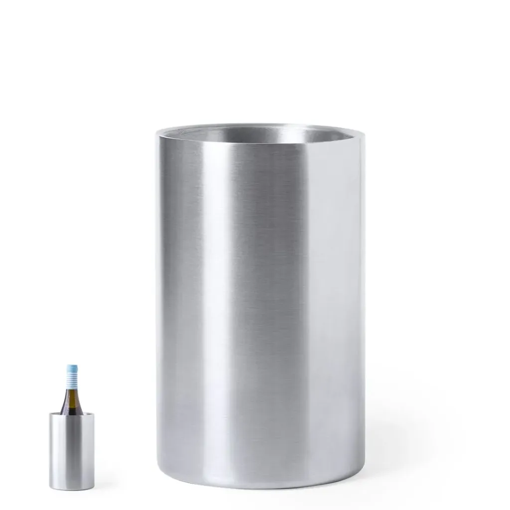Refroidisseur bouteille inox avec impression en couleur au choix
