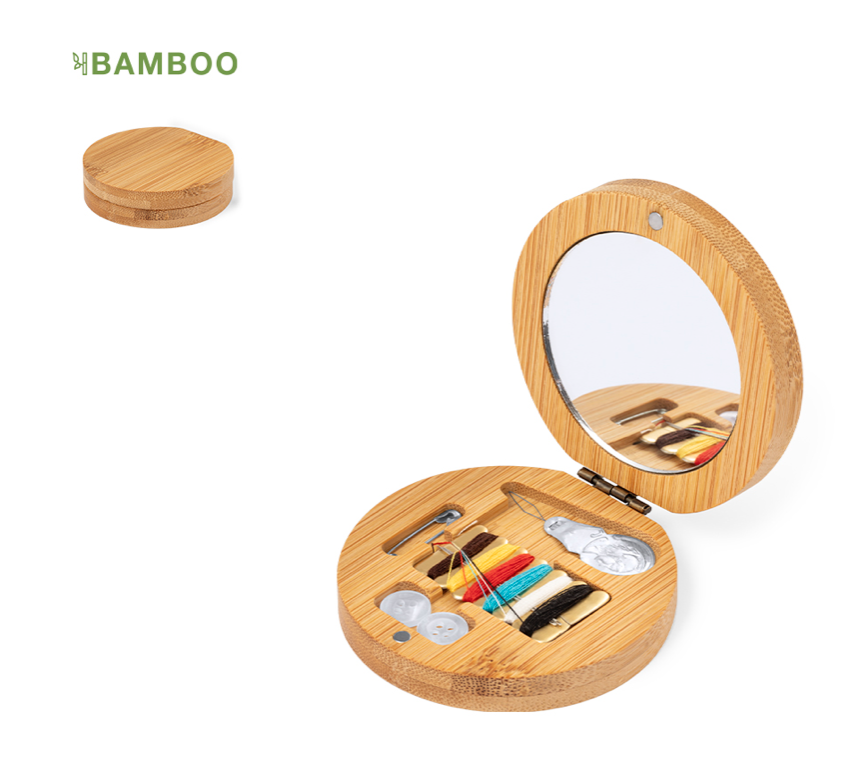 [M 20353] Petit set couture boite bambou
