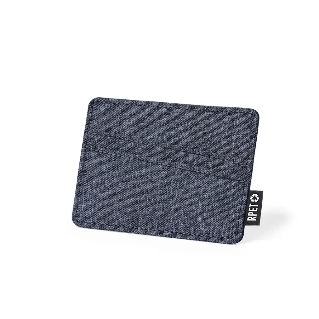 Porte carte en tissu avec impression au choix