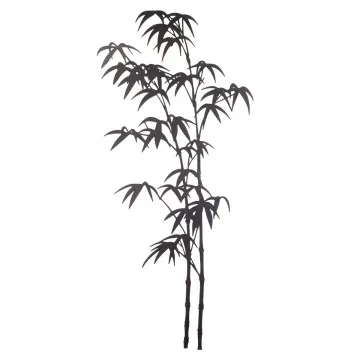 Branche de bambou décoration murale
