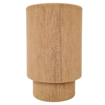 Lampe en corde naturelle