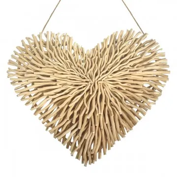 Coeur en bois de mûrier