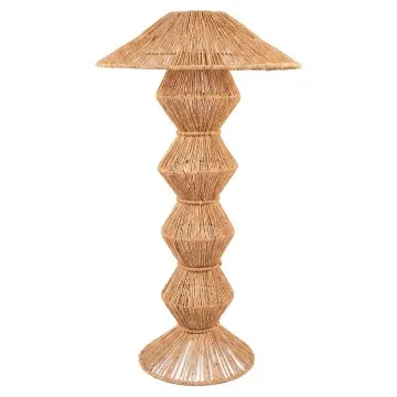 Lampe corde naturelle