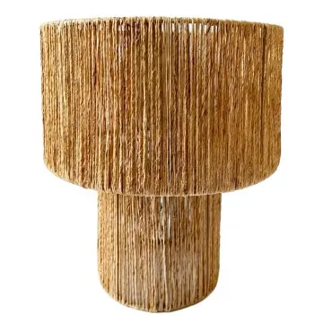 Lampe corde naturelle