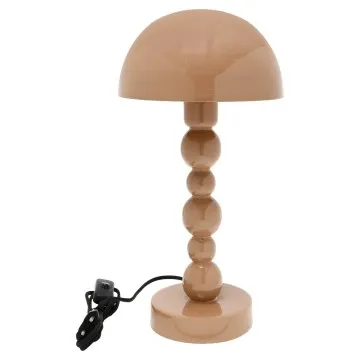 Lampe en métal beige