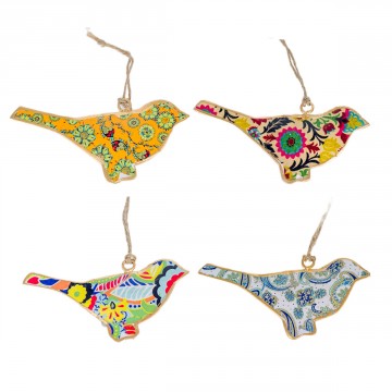 Pendentif oiseaux 4 modèles différents