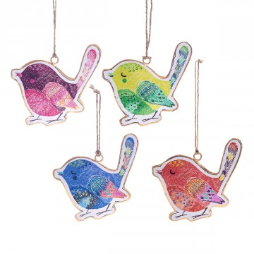 Pendentif oiseaux 4 modèles différents