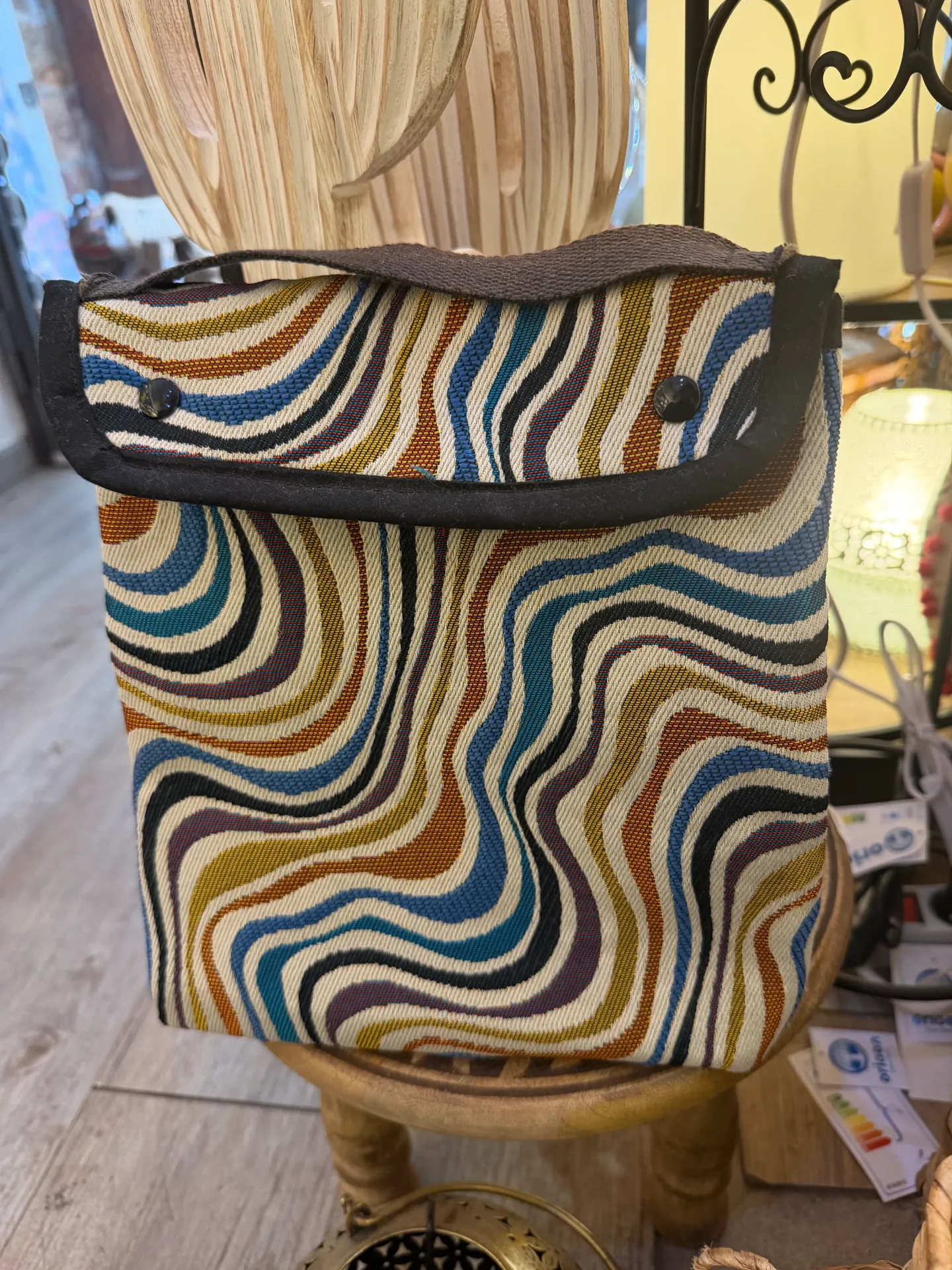 Lunch bag isotherme fait main