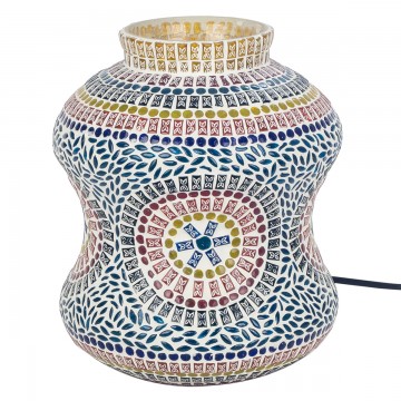 [SG 32349] Lampe mosaïque forme evasé