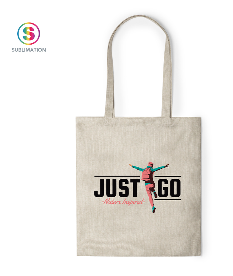 Sac tote bag effet jute