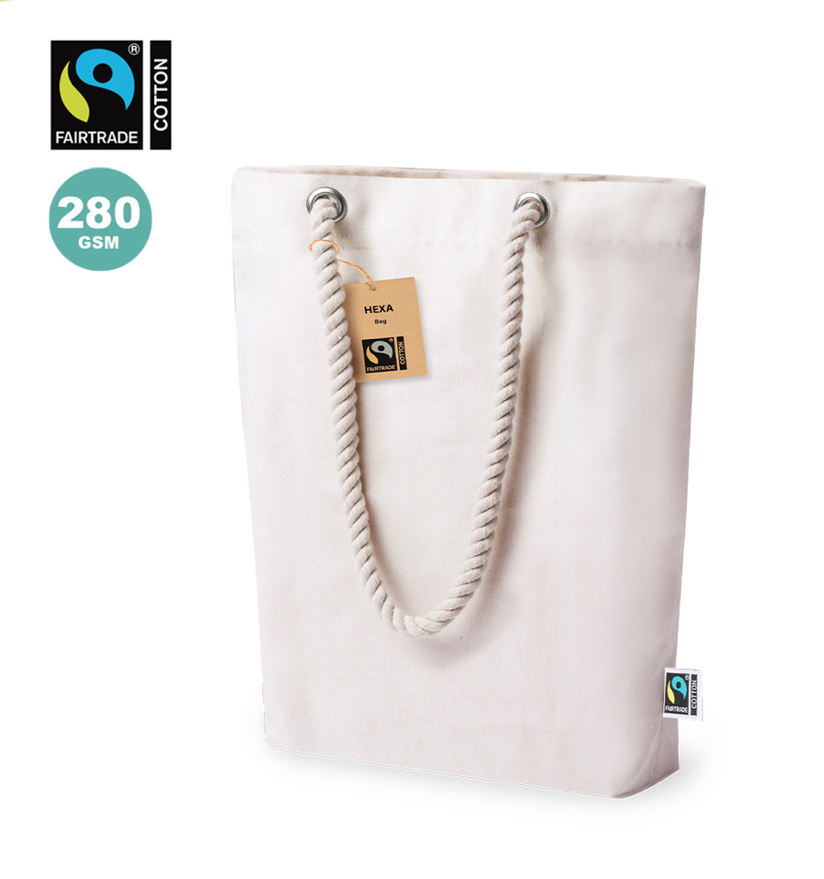 Sac en coton blanc à personnaliser en broderie