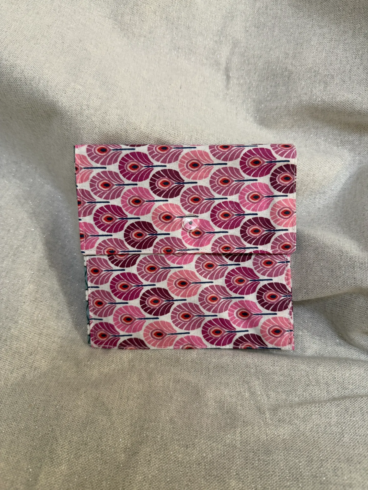 Pochette goûter en coton enduit