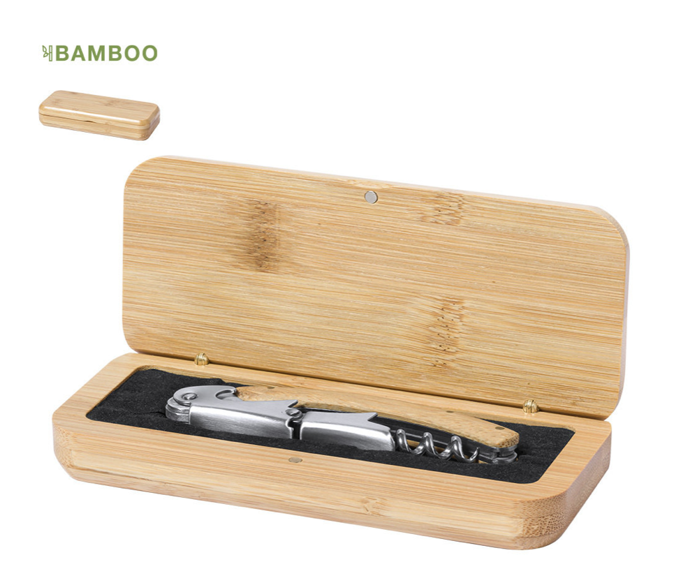 Limonadier en boite coffret bambou