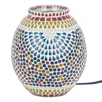 Lampe mosaïque forme vase petit modèle