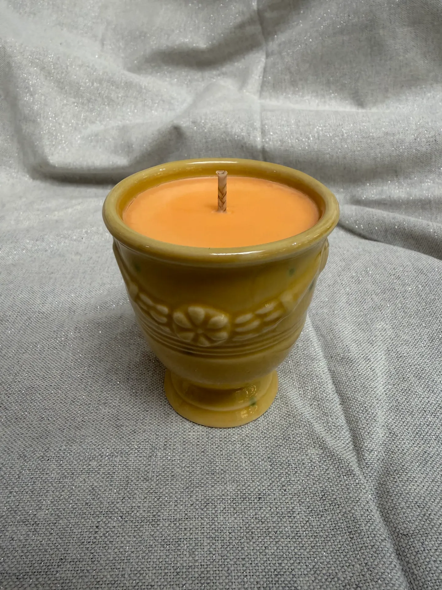 Bougie naturelle parfumée petit pot d'Anduze