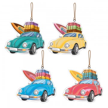 [SG 33736] Pendentif voiture 4 modèles différents
