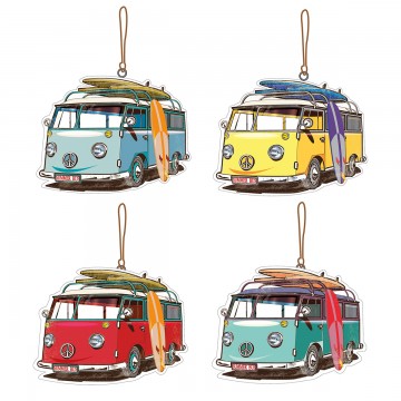 Pendentif van 4 modèles différents