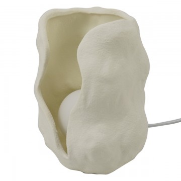 [SG 34526] Lampe en porcelaine blanche