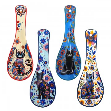 CUILLERE EN CERAMIQUE MODELE CHAT 