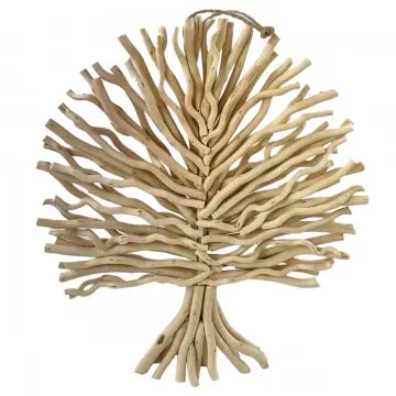 [SG 33108] Décoration murale en bois flotté Arbre de vie