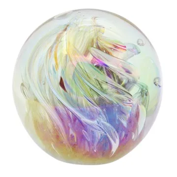 SULFURE PRESSE PAPIER BOULE MULTICOLORE