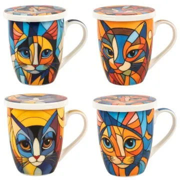 Tisanière chat 4 modèles