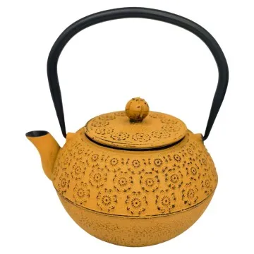 [SG 39172] Théière 1 l jaune en fonte