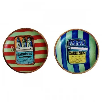 Plat sardines 2 différents