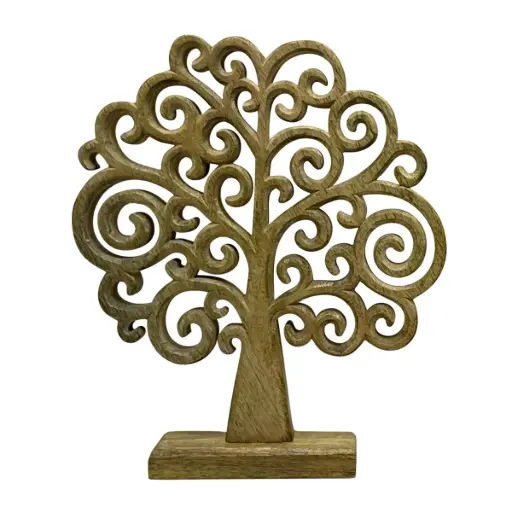 [SG 35160] Arbre de vie à poser en bois de manguier    Grand modèle